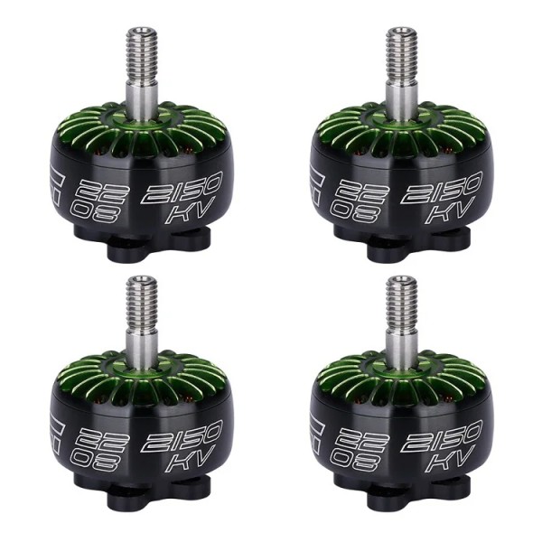 Moteur IFlight XING 2208 1800KV/2450KV noir d'origine pour accessoires de drone d'avion RC FPV